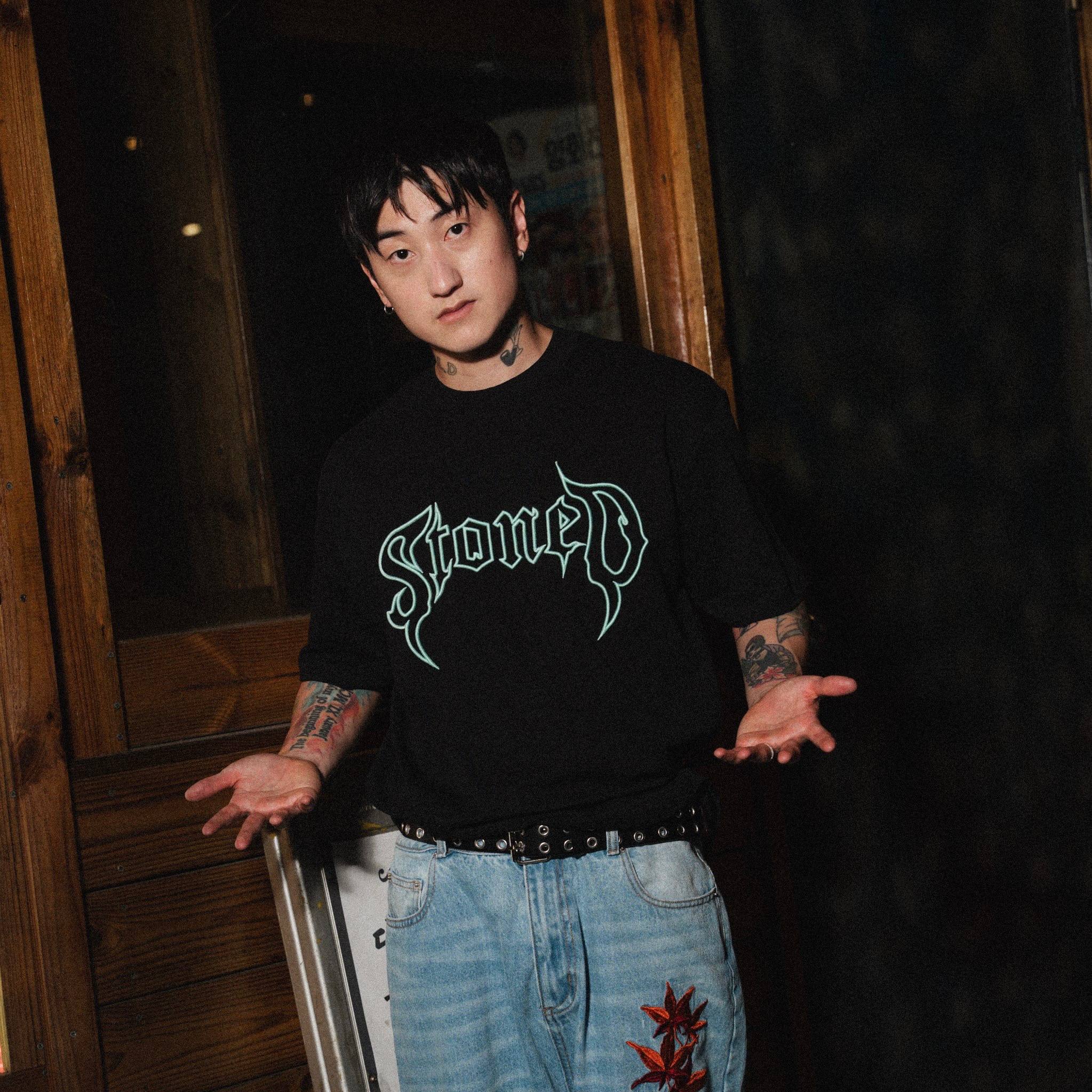 Stoned : Tiffany Conspiracy Tee Black