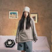 WBB25 : Letter L/S Tee Grey