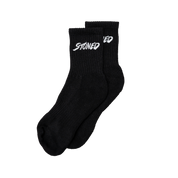 Stoned : Genetic Socks Black White