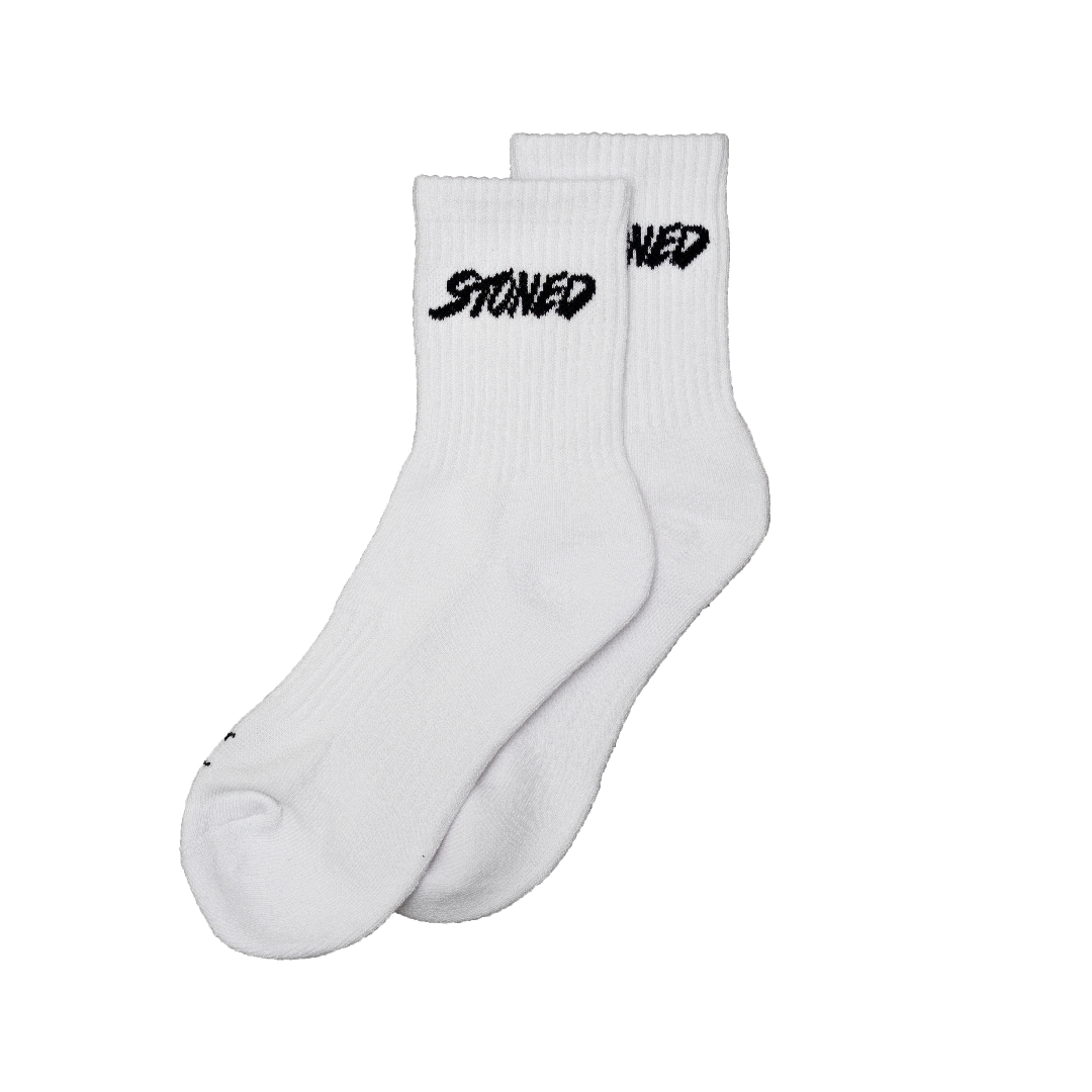 Stoned : Genetic Socks White Black