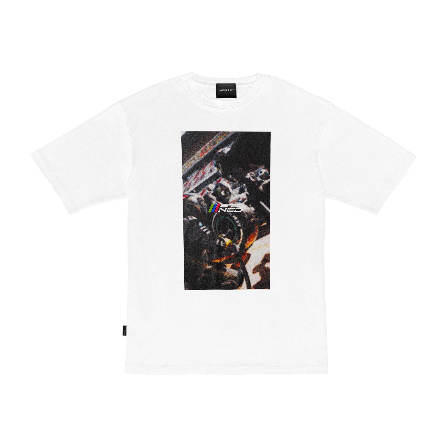Stoned Mugen : Circuit Security Tee White