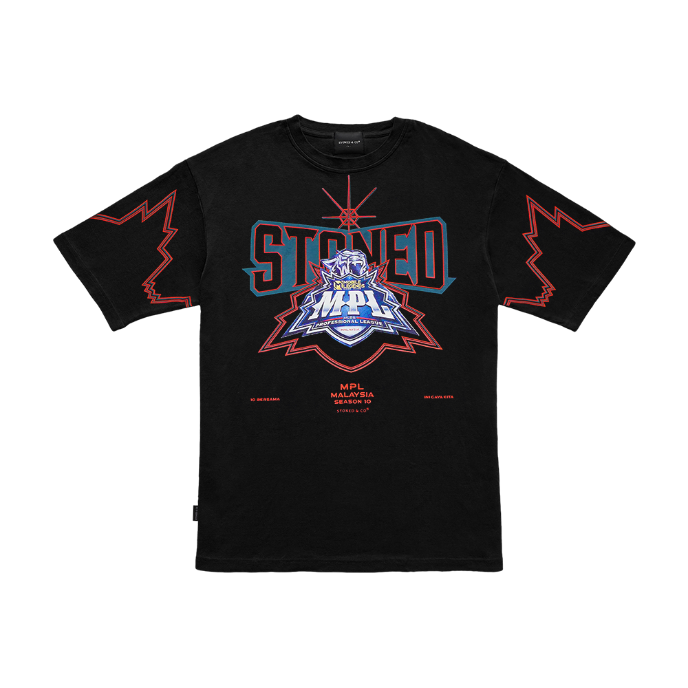 Stoned X MPL : Logo Tee Black
