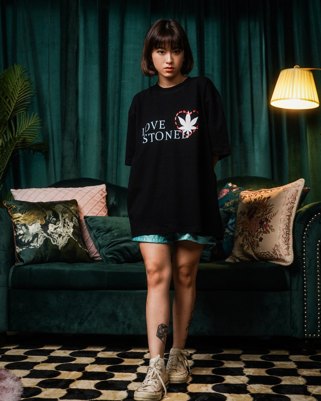 Love Stoned : Intimacy Tee Black