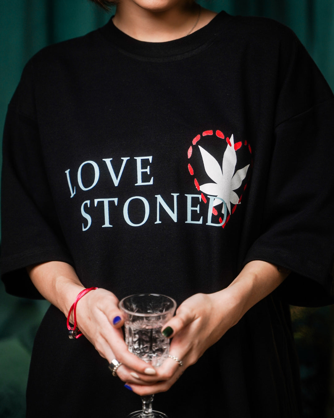 Love Stoned : Intimacy Tee Black