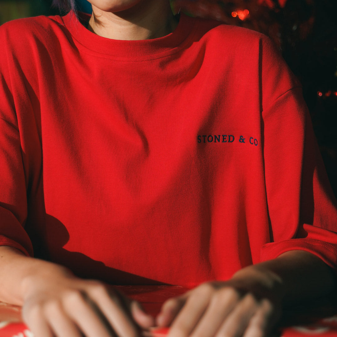 Stoned : Fundamental T-Shirt Red