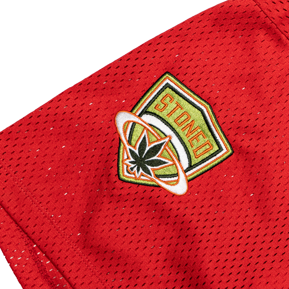 Stoned Universe : Maple Mesh Jersey Red