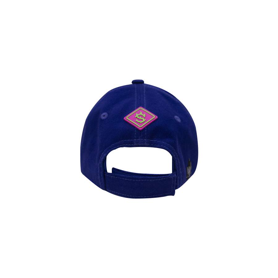 INCANDESCENCE BLAZE BASEBALL CAP BLUE-Stoned & Co