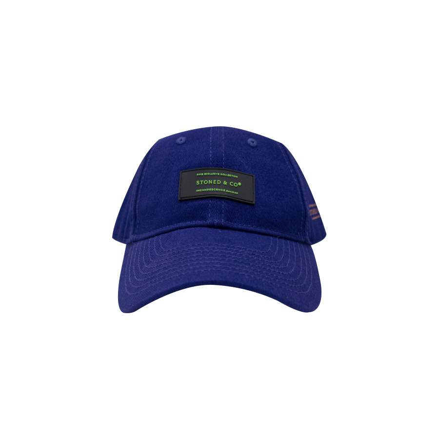 INCANDESCENCE SIGNATURE BASEBALL CAP BLUE-Stoned & Co