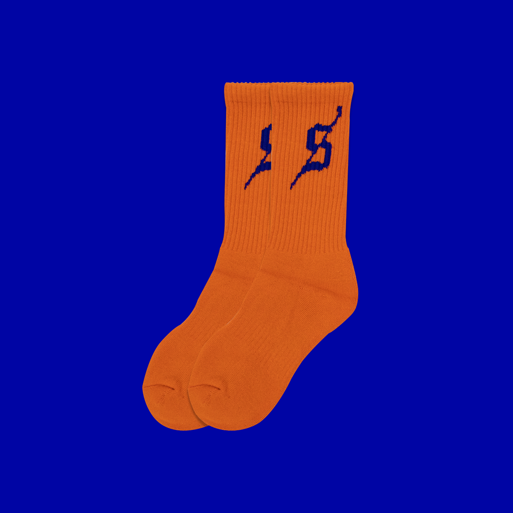 INCANDESCENCE FIRE CREW SOCKS NEON ORANGE Stoned Co Group