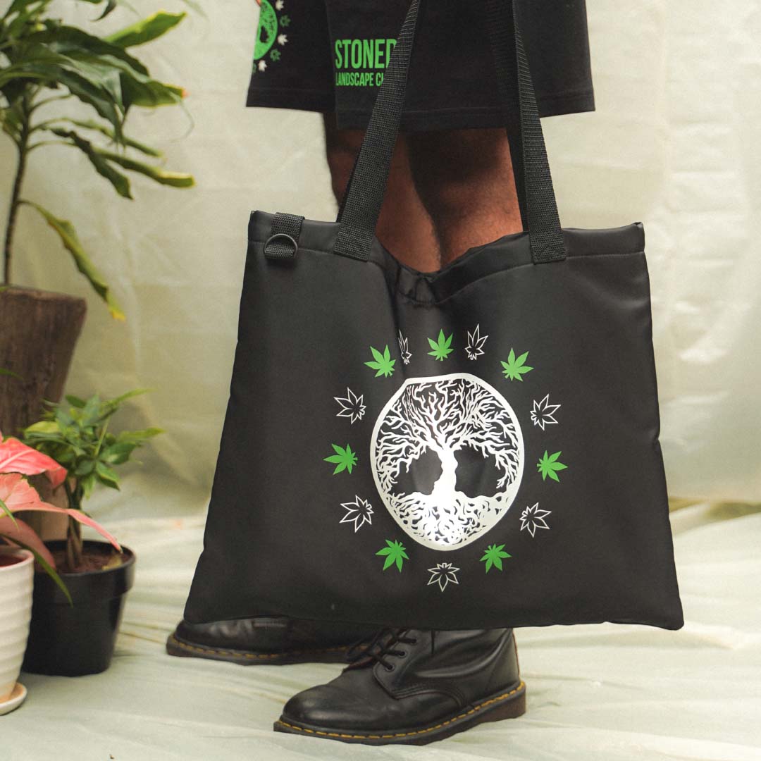 Stoned : Landscape Club Tote Bag
