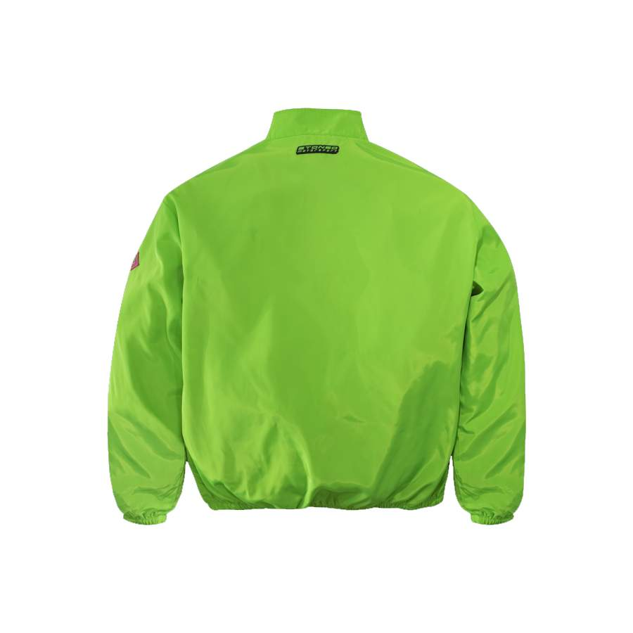 Lime green sales track jacket