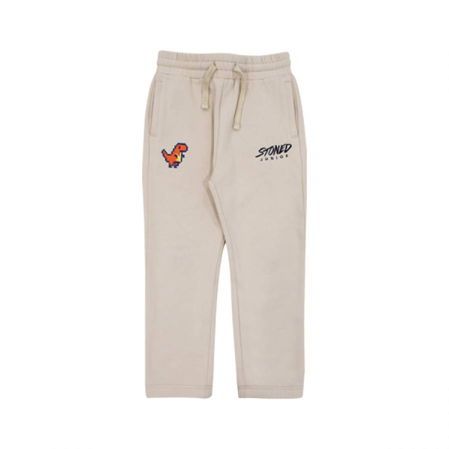 JUNIOR STONEY SWEATPANTS LIGHT BROWN-Stoned & Co