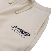 JUNIOR STONEY SWEATPANTS LIGHT BROWN-Stoned & Co