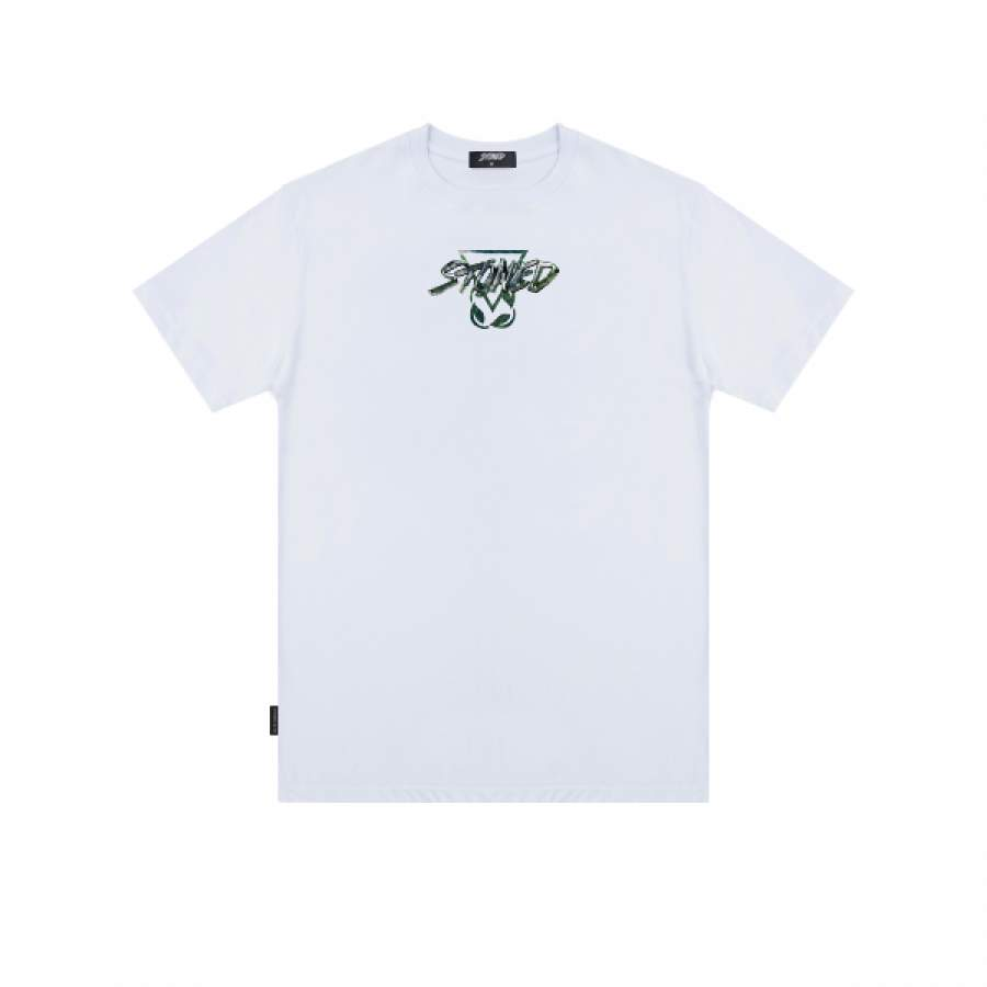 STONED GENETIC EARTH ELEMENT TSHIRT WHITE-Stoned & Co