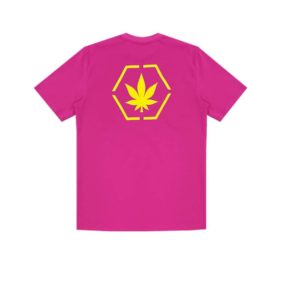 STONED & CO. GROUP T-SHIRT NEON PINK-Stoned & Co