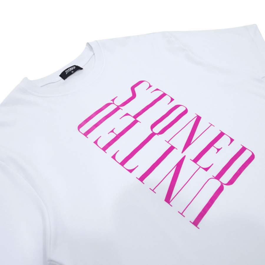 STONED UNITED TSHIRT WHITE-Stoned & Co