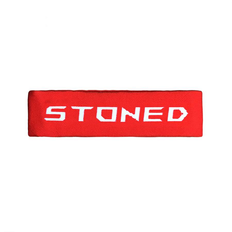 STONED X ROG ZEPHYRUS HEADBAND RED-Stoned & Co