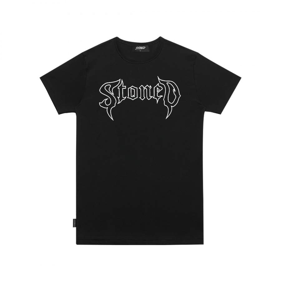 RE-IMAGINED CONSPIRACY OF PEACE TSHIRT BLACK-Stoned & Co