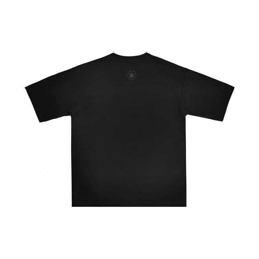 BLACK BY STONED & CO : MALAM T-SHIRT (OVERSIZED)-Stoned & Co